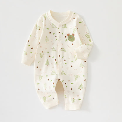 Newborn Springautumn Clothing Unisex Baby Onesie