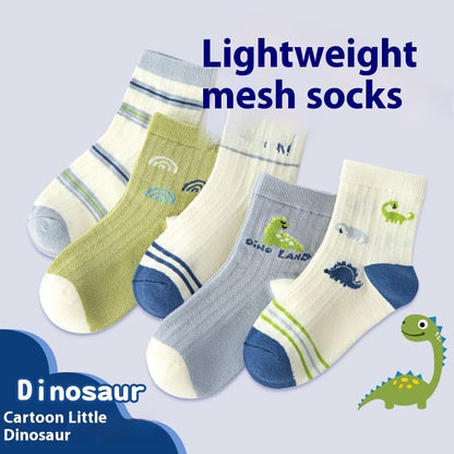 Children's Socks Tube Socks Springsummer Thin Breathable