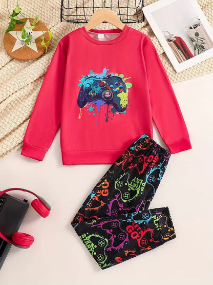 Boys Hoodie Spring Autumn New Arrival Crew-Neck Sweatshirt