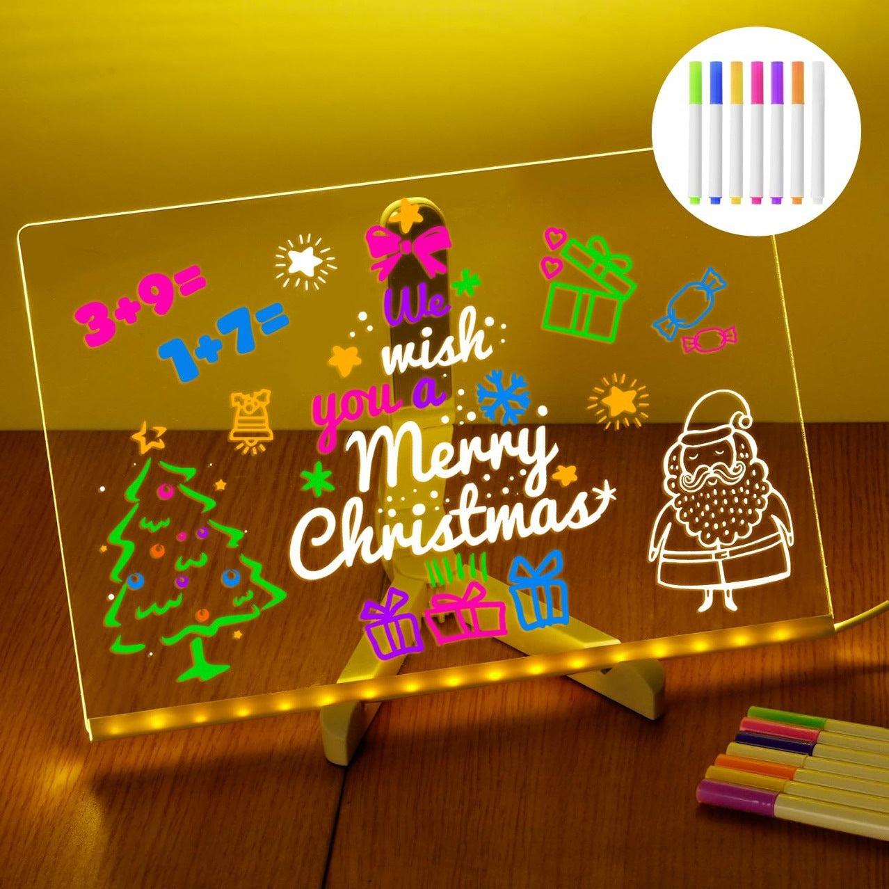 Acrylic Creative Desk Lamp Writing Light Board