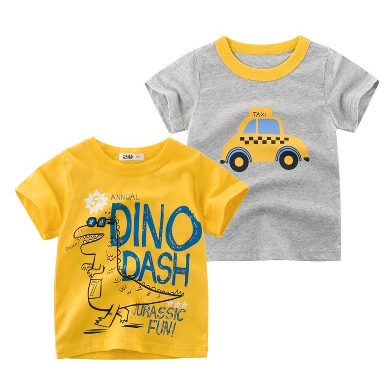 Camiseta de manga corta para niños