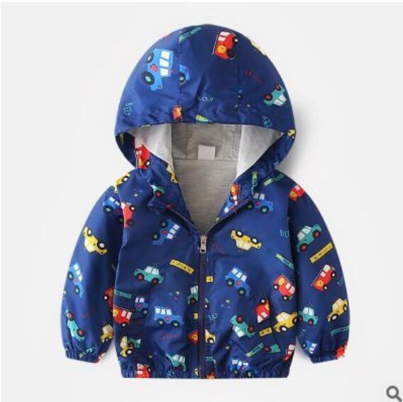 Veste décontractée à capuche pour garçon