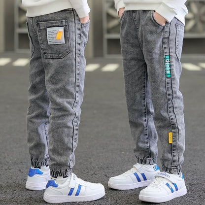 Spring And Autumn Trousers Winter Fleece-lined