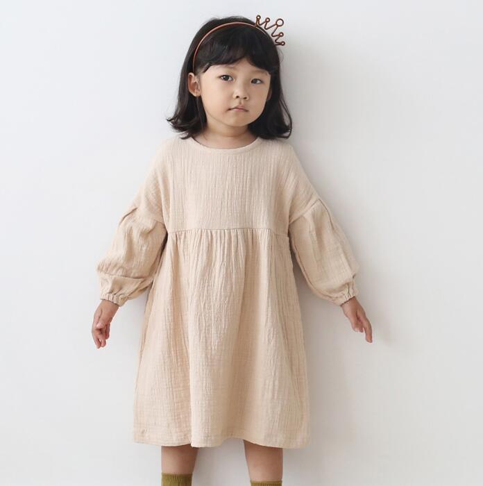 Lantern long sleeve princess dress