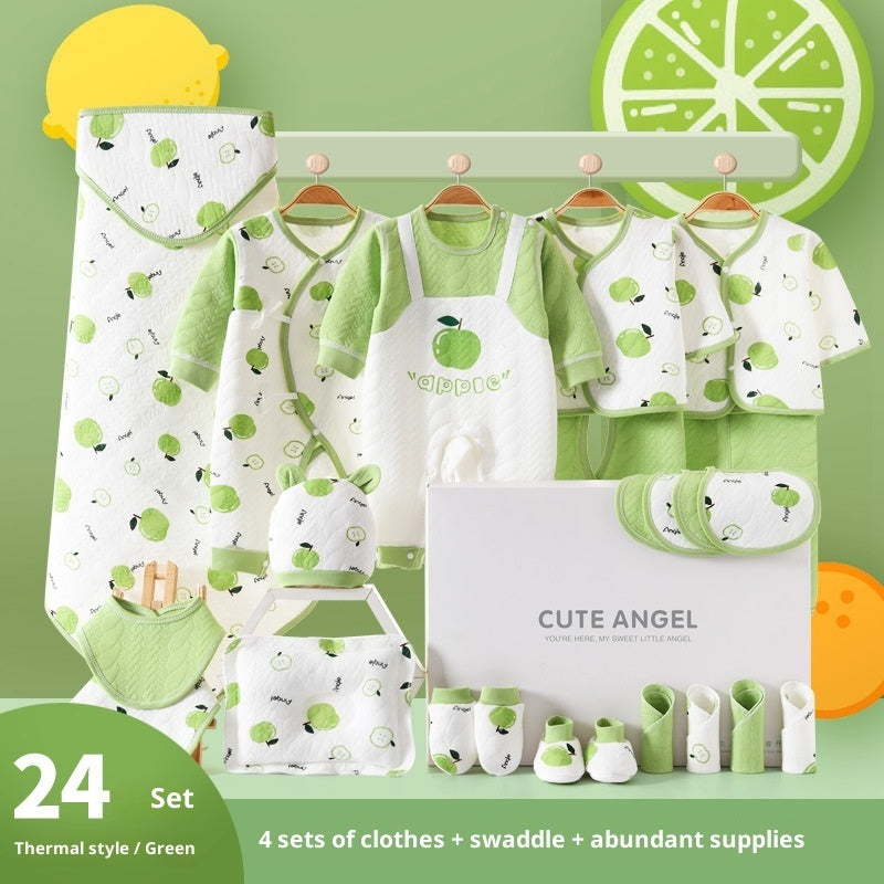 Ensemble cadeau de vêtements pour bébés en pur coton - Nouveauté
