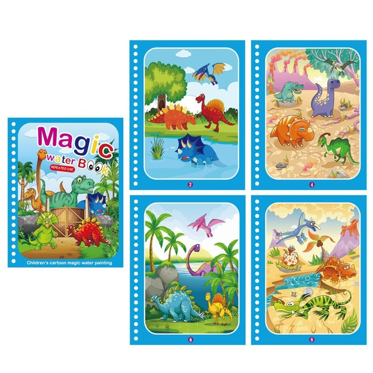 Children's Creative Magic  Water Painting Book