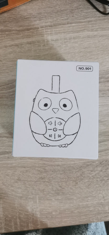Baby Carriage Pendant Owl Soothing Music Box