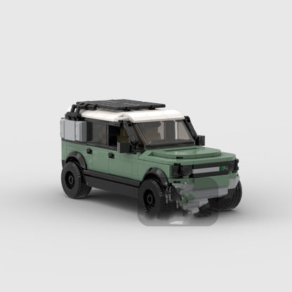 Creative DIY Building Block Car Model