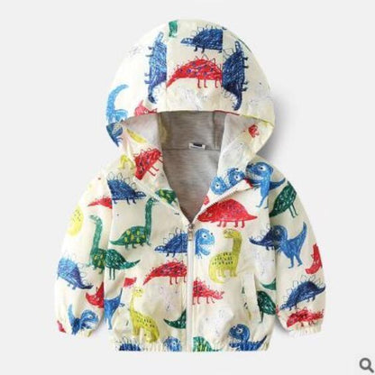 Veste décontractée à capuche pour garçon