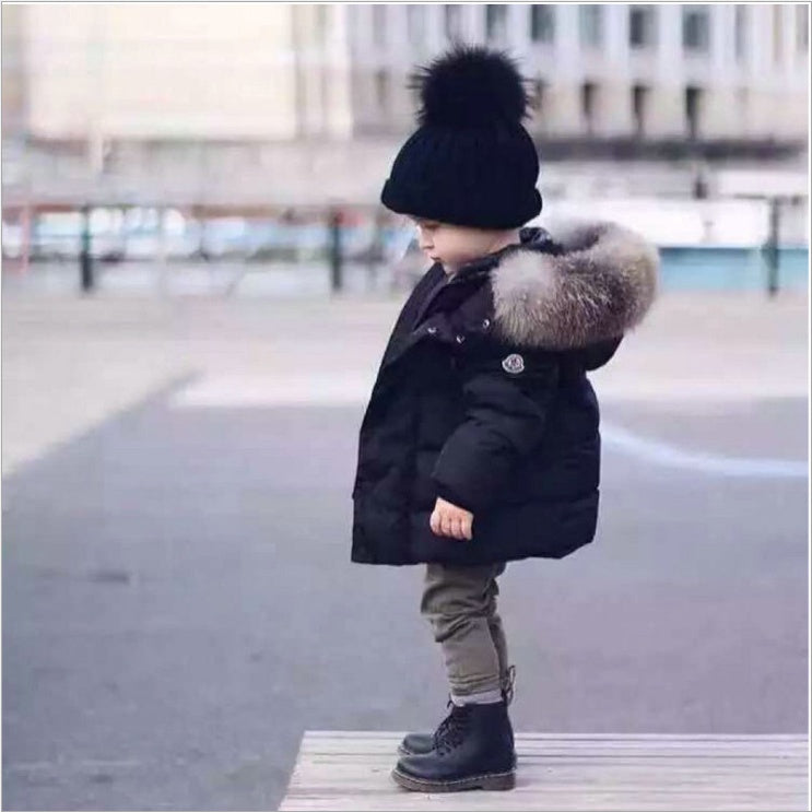 Veste épaisse en coton pour enfants