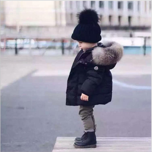 Chaqueta gruesa de algodón para niños