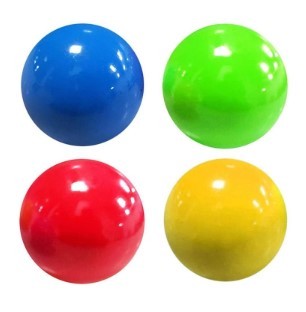 Decompression toy sticky wall ball