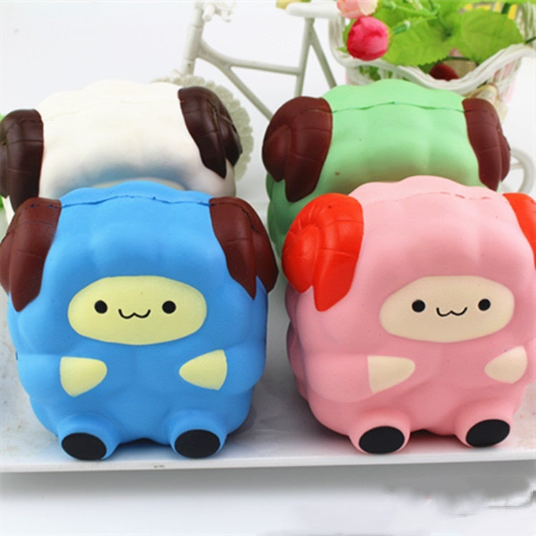 Sheep Simulated Cake Bread Pu Ornaments