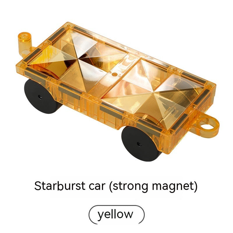 Color Window Asterism Magnetic Building Blocks Assembly