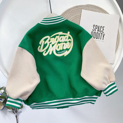 Chaqueta de uniforme de béisbol coreano para niños, para todo tipo de partidos