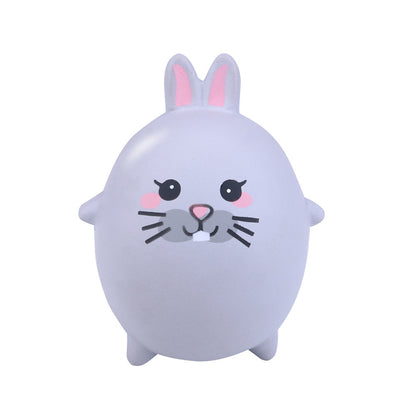 Soft and slow rebound decompression toy