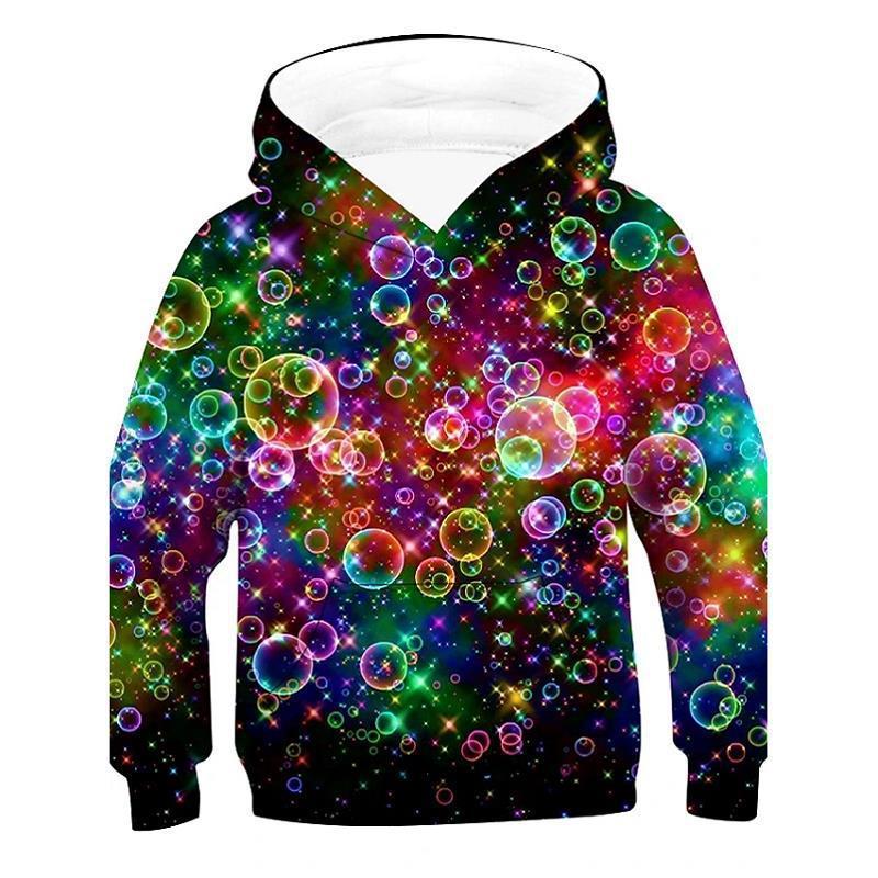 3d Visual Deception Digital Printing Children's Sweater