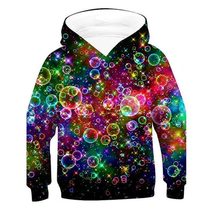 3d Visual Deception Digital Printing Children's Sweater