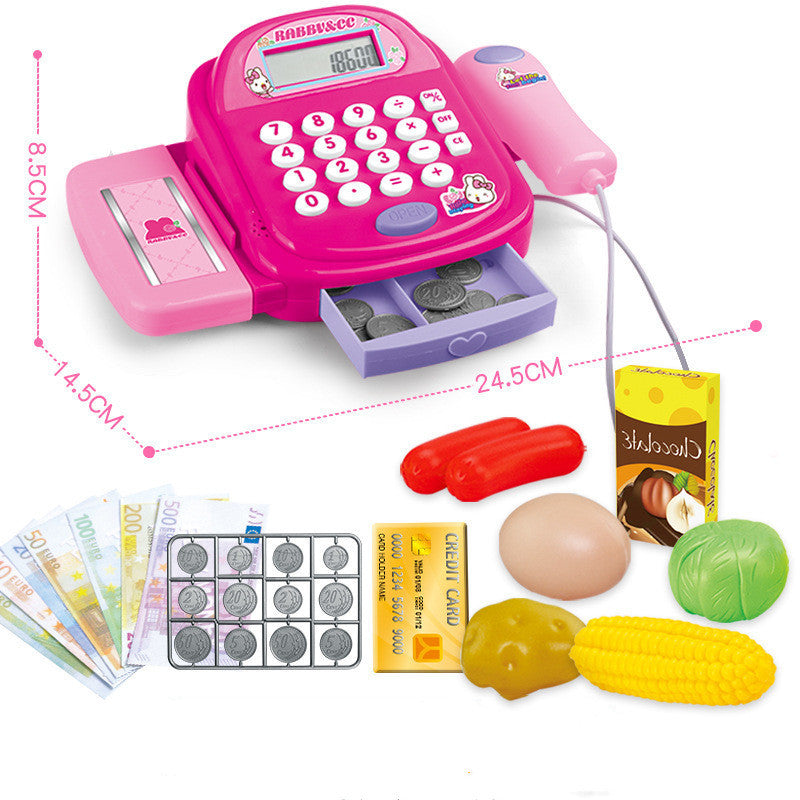 Caisse de supermarché de simulation