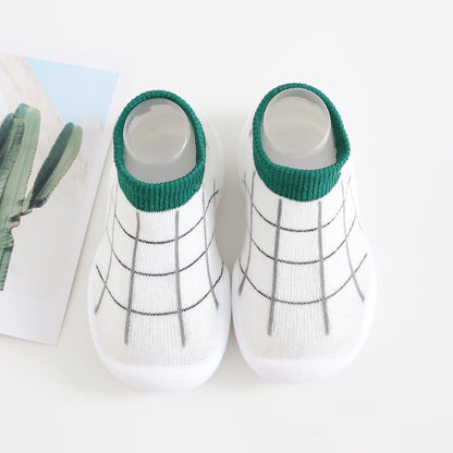 Baby Toddler Shoes Spring and Autumn Soft Bottom Non-Slip Anti-Heel