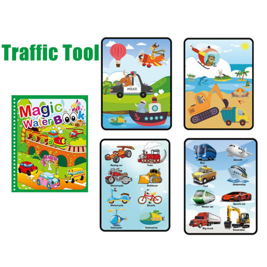 Children's Magical Water Painting Book Repeated Graffiti Book