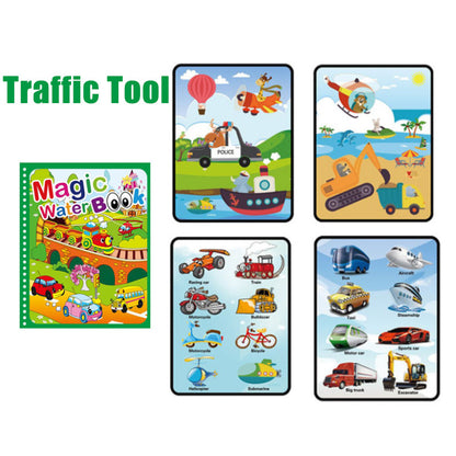 Children's Magical Water Painting Book Repeated Graffiti Book
