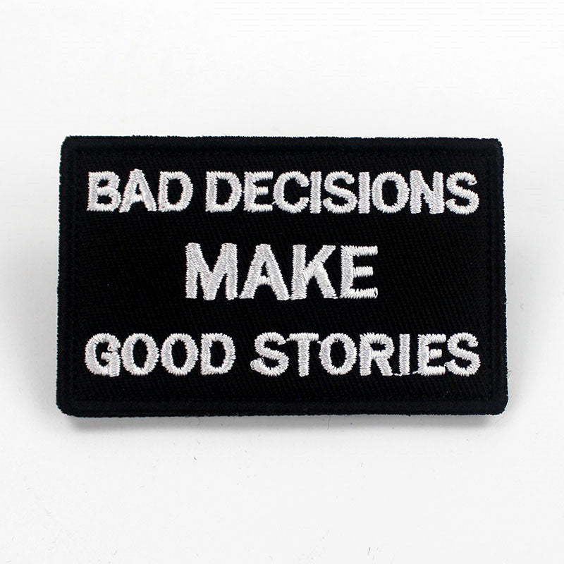 3D embroidery patch tactical military patch sticker
