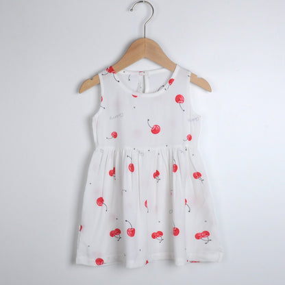 Women's Cotton Silk Beach Princess Dress