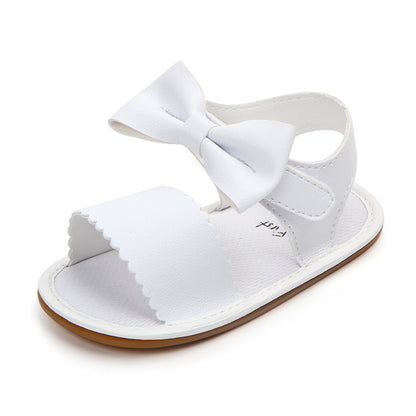Baby Sandals Toddler Shoes Pu Leather Bow