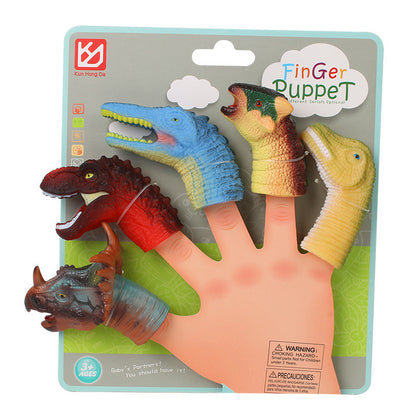 Children's Finger Dinosaur Doll Tyrannosaurus Model