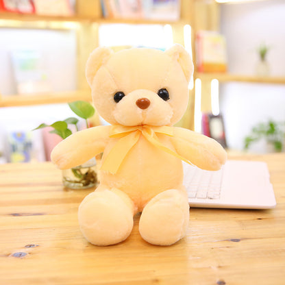 Little Bear Doll Teddy Bear Plush Toy Grab Machine Doll Small Cute Hug Bear Doll Custom Logo