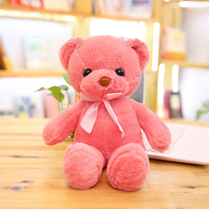 Little Bear Doll Teddy Bear Plush Toy Grab Machine Doll Small Cute Hug Bear Doll Custom Logo