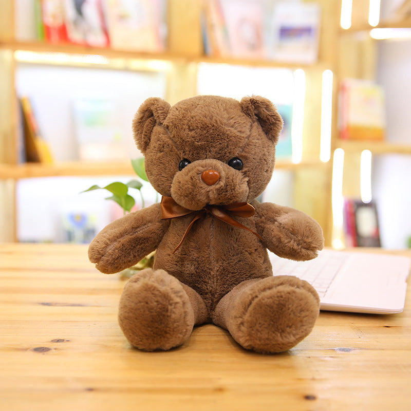 Little Bear Doll Teddy Bear Plush Toy Grab Machine Doll Small Cute Hug Bear Doll Custom Logo