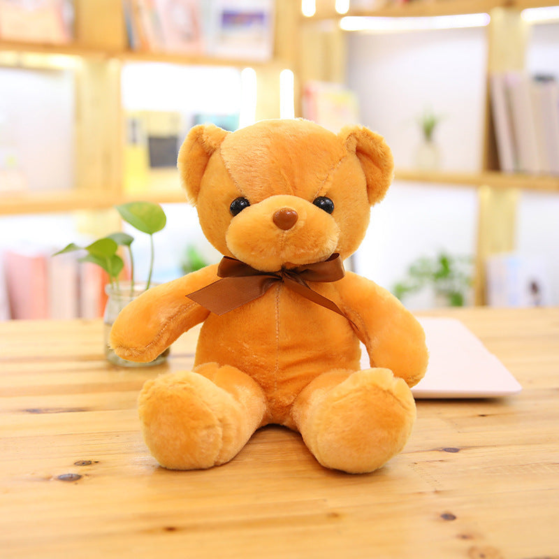 Little Bear Doll Teddy Bear Plush Toy Grab Machine Doll Small Cute Hug Bear Doll Custom Logo