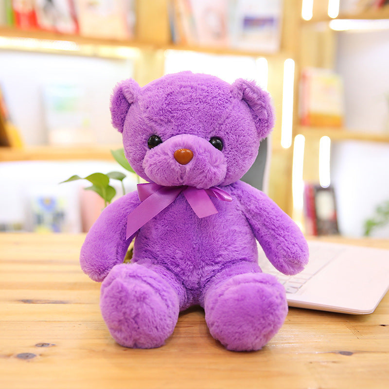 Little Bear Doll Teddy Bear Plush Toy Grab Machine Doll Small Cute Hug Bear Doll Custom Logo