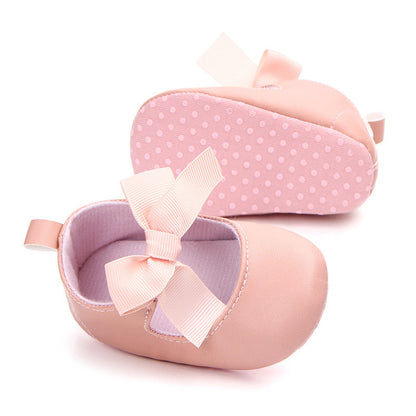 Cute Bow Princess Shoes Male Baby Toddler Shoes