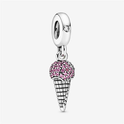 Sterling Silver Loose Beads Small Daisy Bracelet Beaded Charm