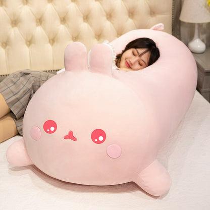 Cute Cat Plush Toy Girl Rag Doll Sleeping Pillow Bed Super Soft Doll Doll Birthday Gift