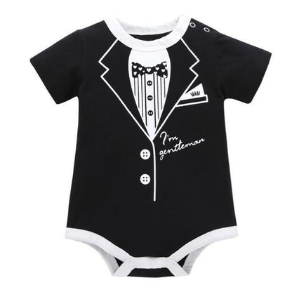 Summer Baby'S Clothing Triangle Khaki Jumpsuit Jumpsuit Climbing Suit Cotton Pattern