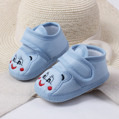 Non-Slip Male And Female Baby Toddler Shoes Cartoon Bear Baby Shoes