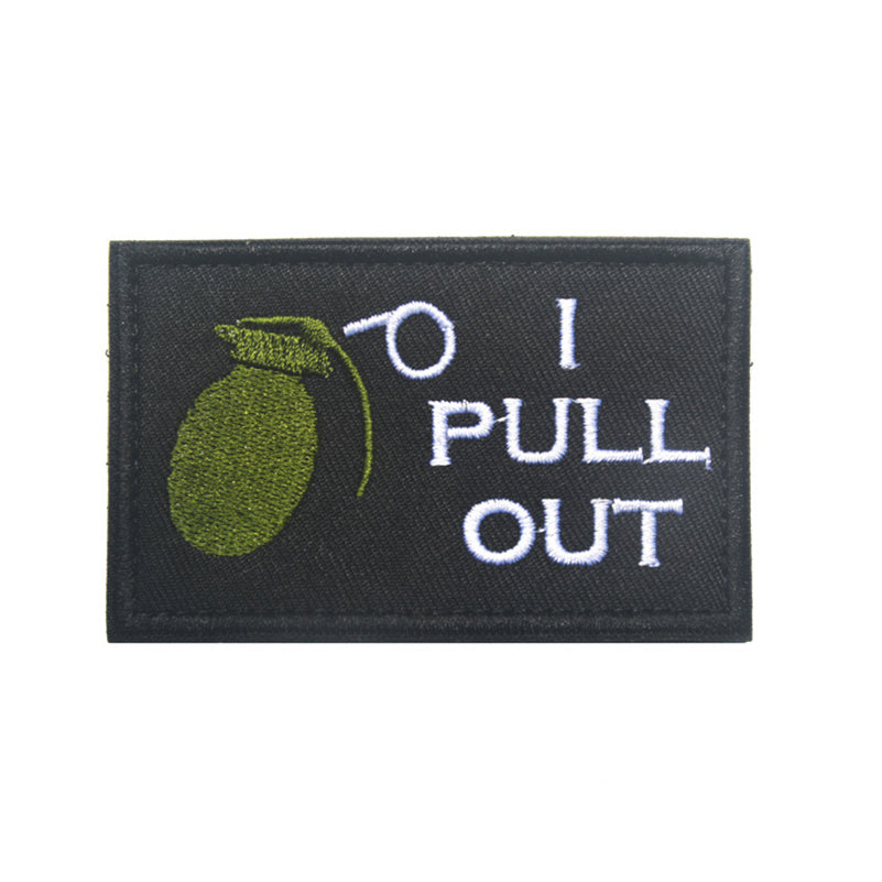 3D embroidery patch tactical military patch sticker