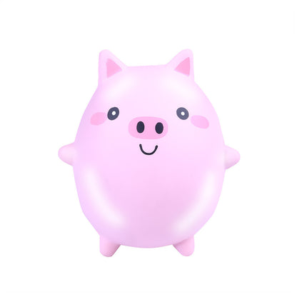 Soft and slow rebound decompression toy
