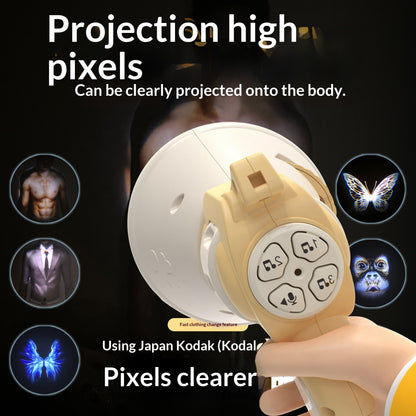 Prank Voice Toy A Disguise-changing Projection Speaker Gun