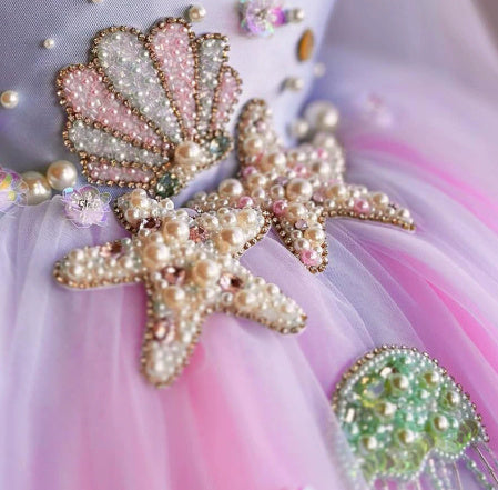 Ropa para niños Super Fairy Fairy Vestido para niñas pequeñas