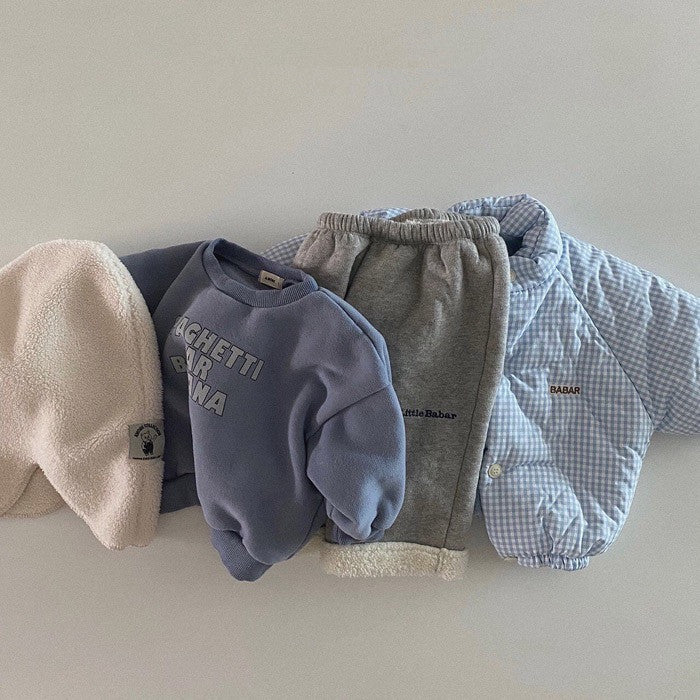 Children's Long-sleeved Letter Sweater Spring