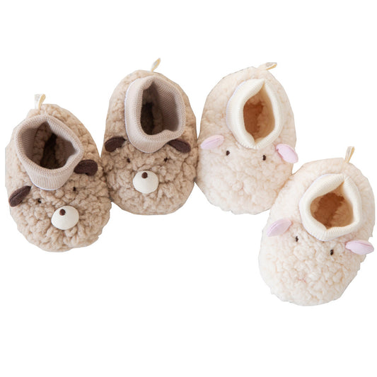 Thick Lamb Wool Baby Shoes And Socks