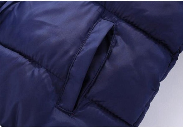 Abrigo de piel de cordero para niños