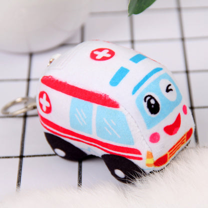 Children's Cognitive Simulation Toy Car Plush Doll