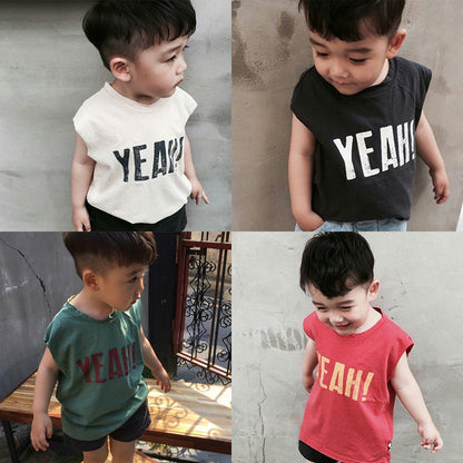 T-shirt sans manches pour enfant