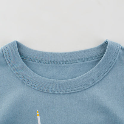 Camiseta de manga corta para niños